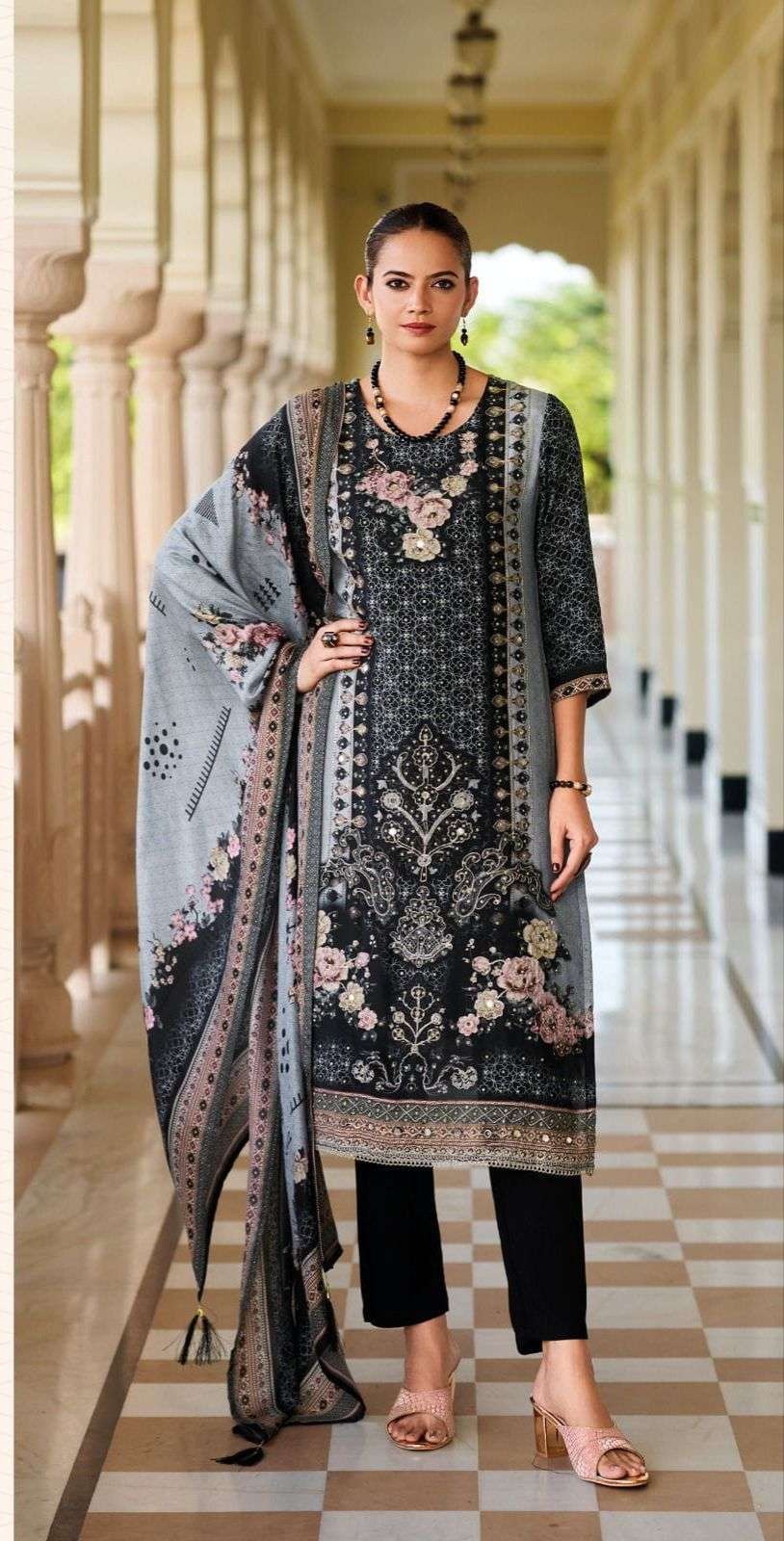 Falah Premium Muslin Collection Code  30199 by Falah Designer Suits